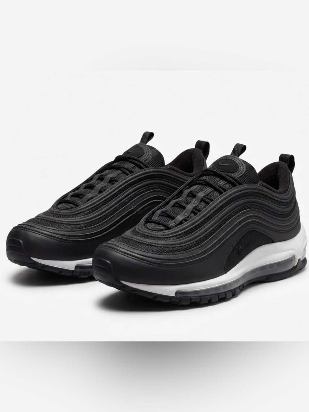 Nike Men’s Air Max 97 Sneakers Black White